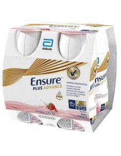 Ensure Plus Advance Alimento Iperproteico Fragola